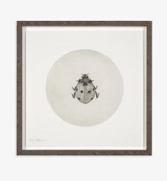 Swallowtail Butterfly and Lady Bird Diptych