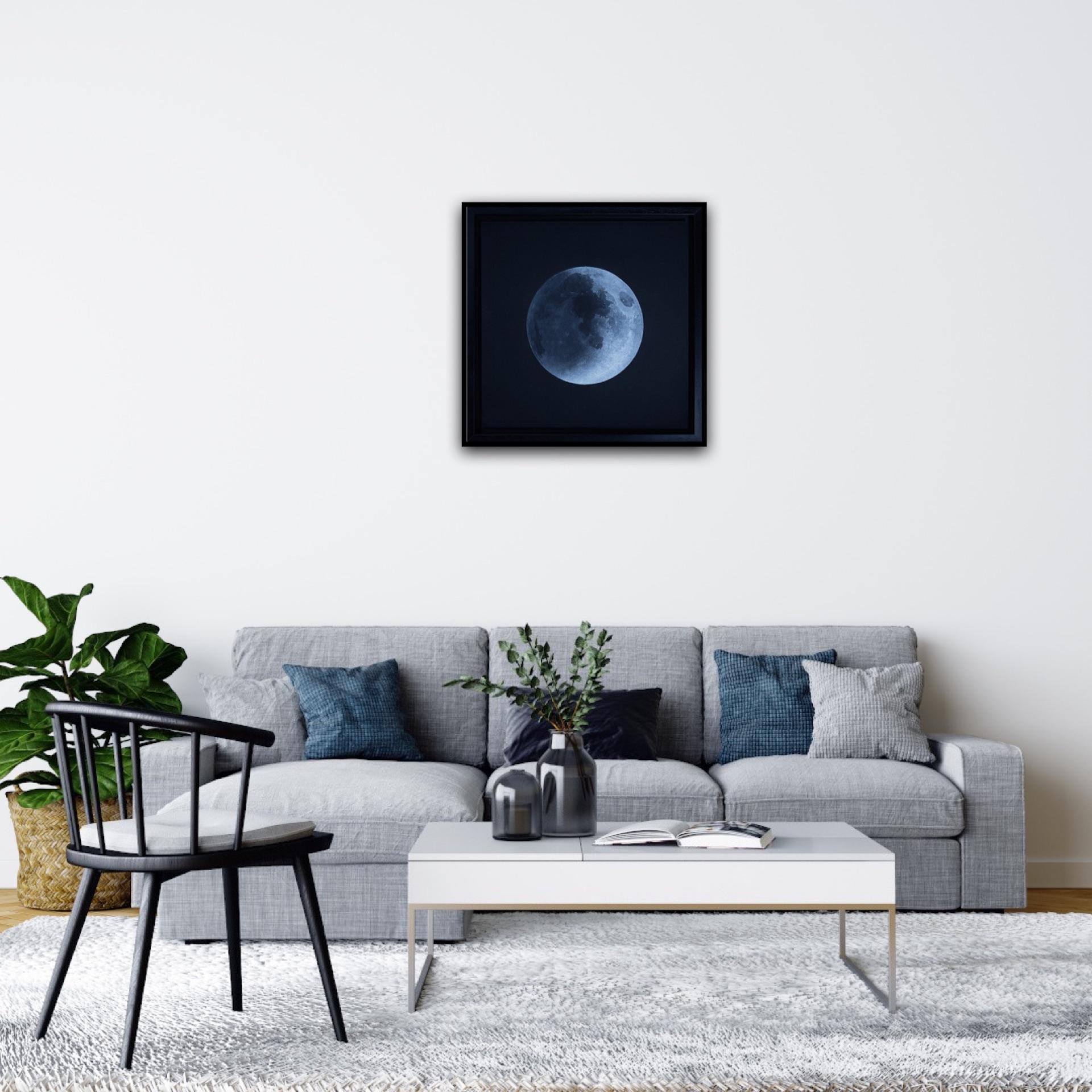 Waxing Crescent (The Moon Series), Guy Allen, Limited Edition Print, Affordable For Sale 1