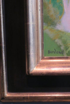 (1927-2015) Original large still life French post impressionist oil painting