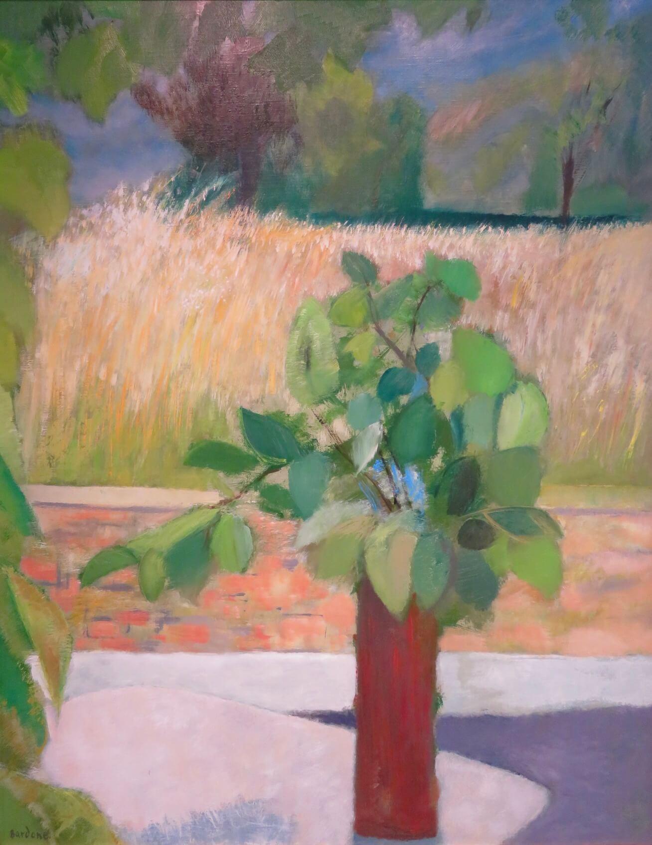 (1927-2015) Gran bodegón original al óleo postimpresionista francés - Painting Posimpresionista de Guy Bardone