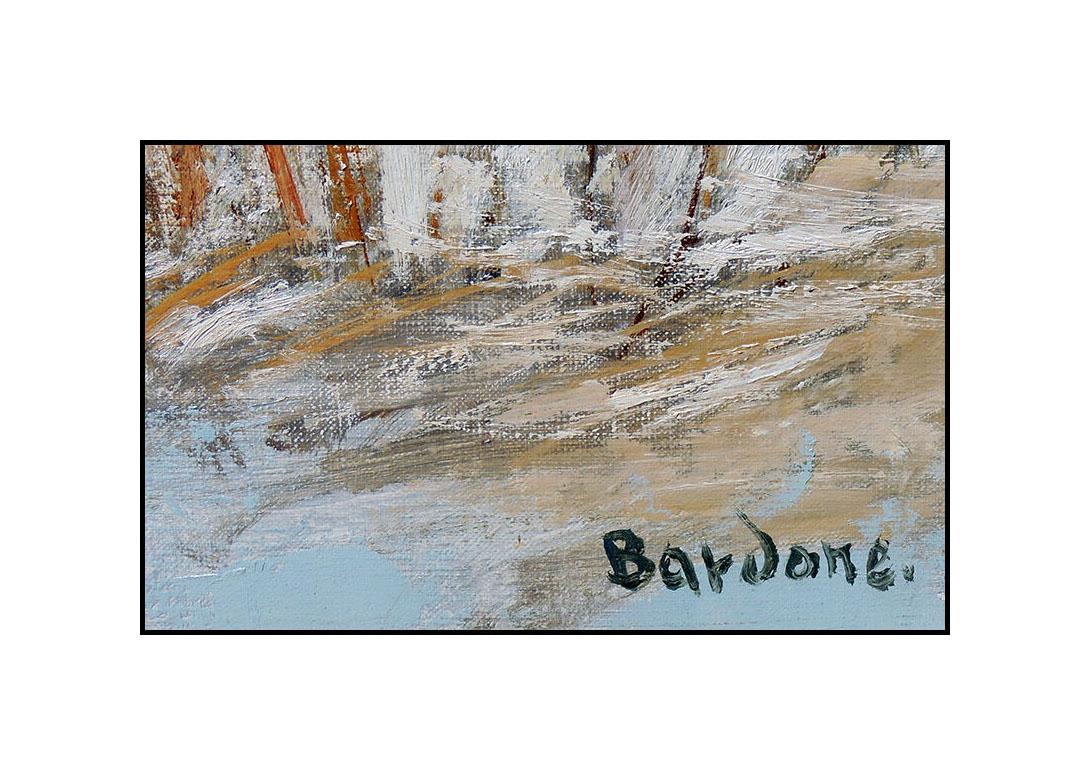 Guy Bardone Authentic Original Oil Painting on Canvas, Custom Framed in an hand-made moudling and listed with the Submit Best Offer option


Accepting Offers Now:  Up for sale here we have an Extremely Rare and High Quality Painting by Guy Bardone,