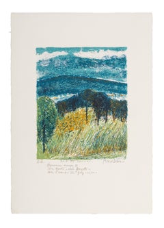 Baie de Sanary – Originallithographie von Guy Bardone – 1981