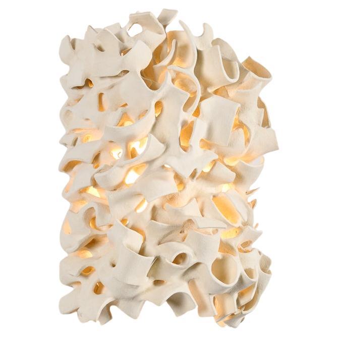 Guy Bareff, Comme un Mystère, Abstract Ceramic Sconce, France, 2025