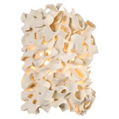 Guy Bareff, Comme un Mystère, Abstract Ceramic Sconce, France, 2025