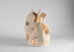 Guy Bareff, Contemporary Illuminated Stoneware Sculpture, Frankreich, 2023