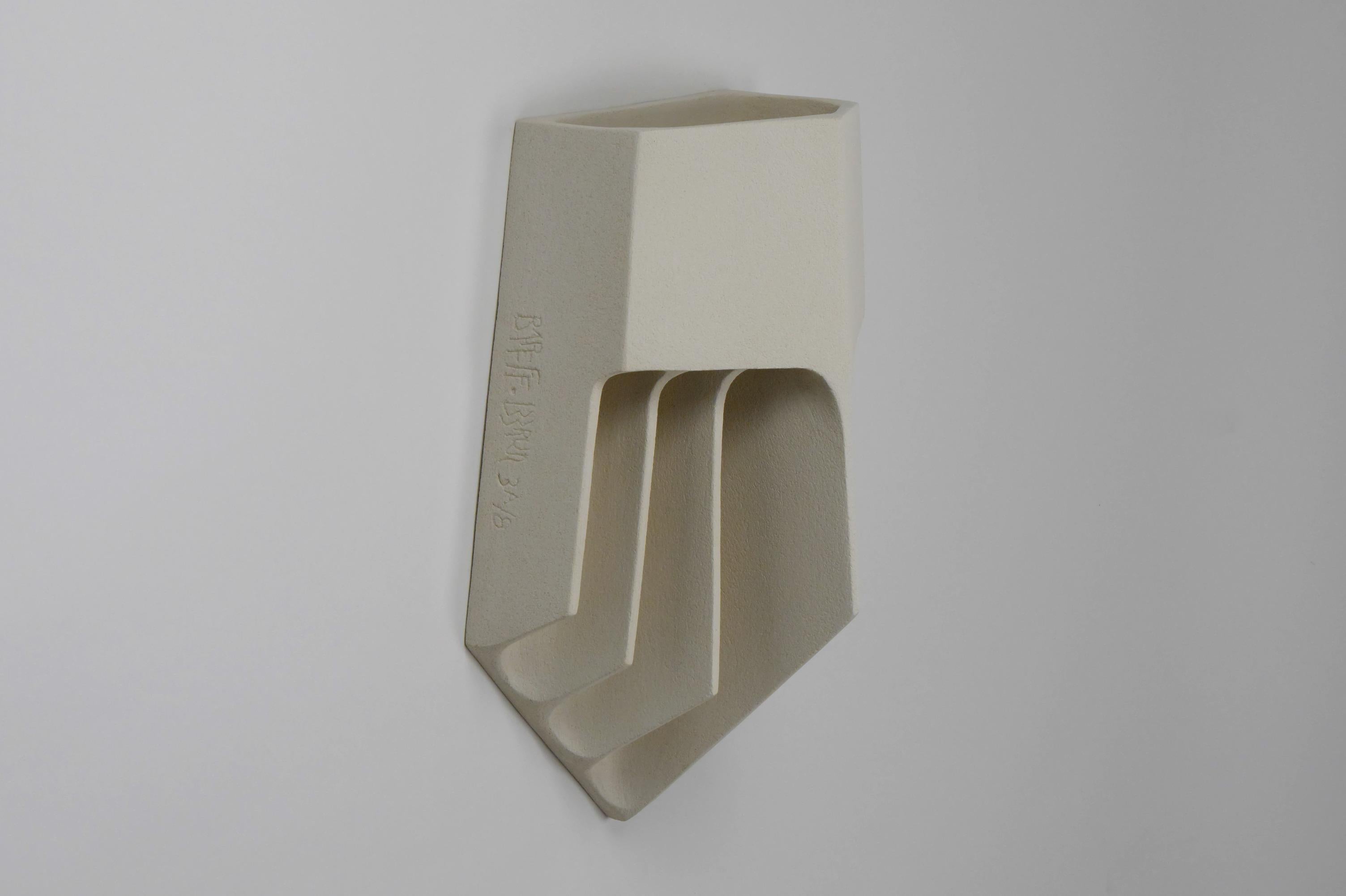 Guy Bareff, Givre, Aplique de cerámica contemporáneo, Francia, 2025 Francés en venta
