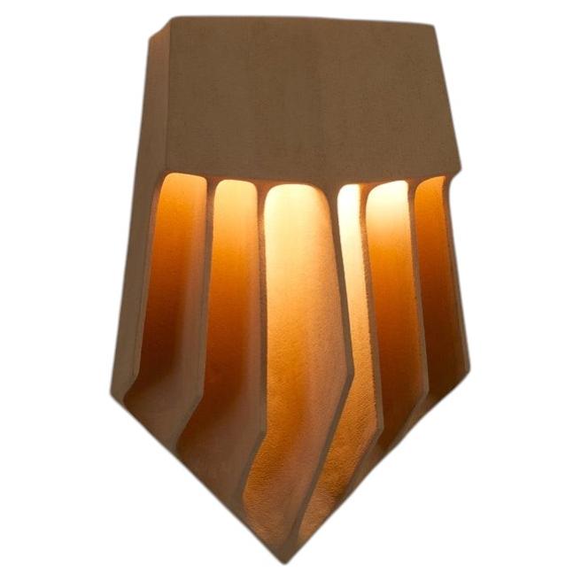 Guy Bareff, Givre, Contemporary Ceramic Wall Sconce, France, 2025