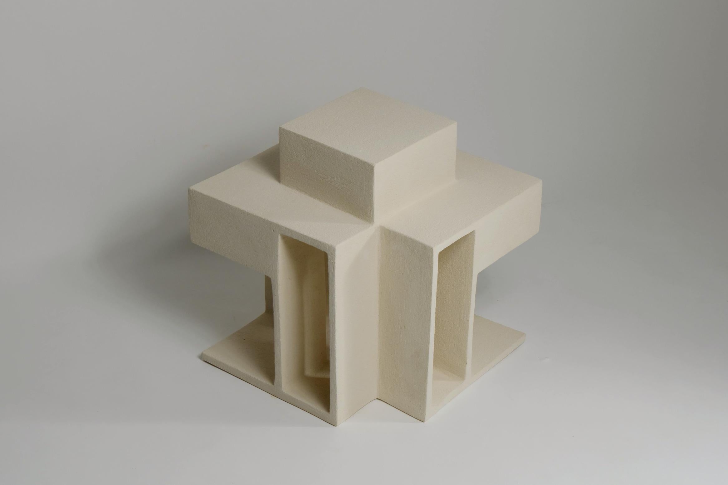 Guy Bareff, La Petite Maison, Mesa auxiliar de cerámica iluminada, Francia 2024 en Bueno estado para la venta en New York, NY