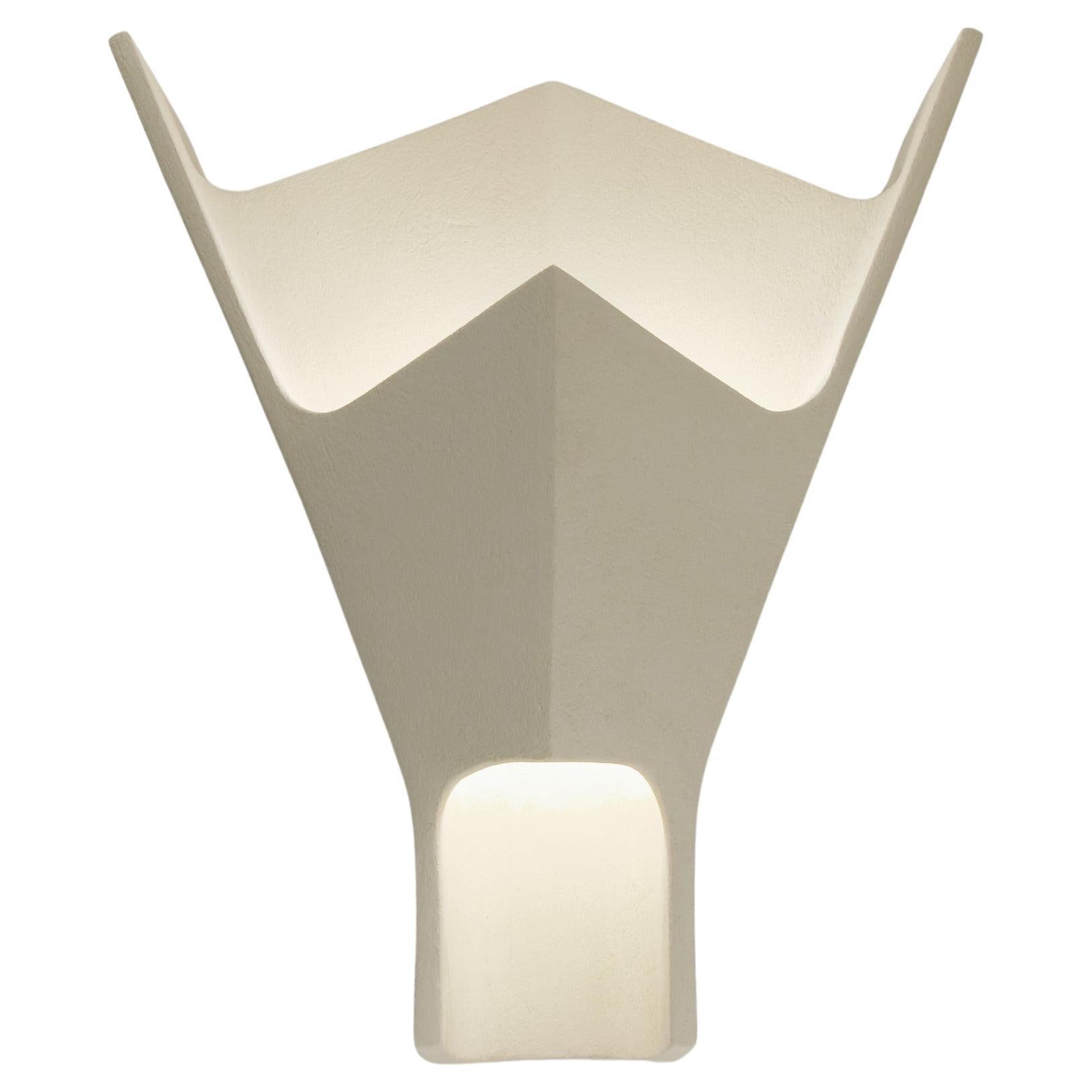 Guy Bareff, Masque, applique murale contemporaine en céramique, France, 2025