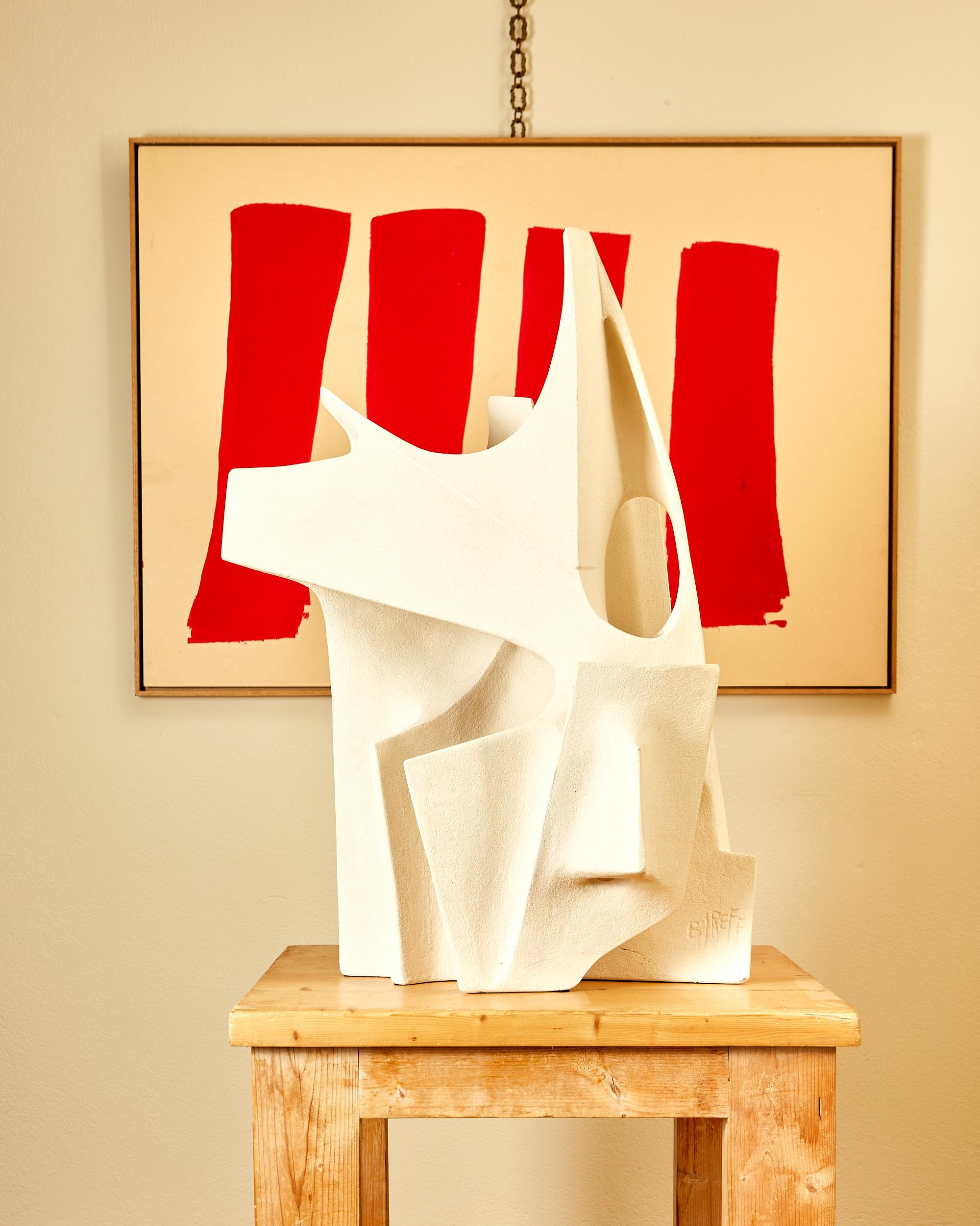 Guy Bareff, sculpture, pièce unique, céramique, signée par le Design/One, circa 2020. en vente 2