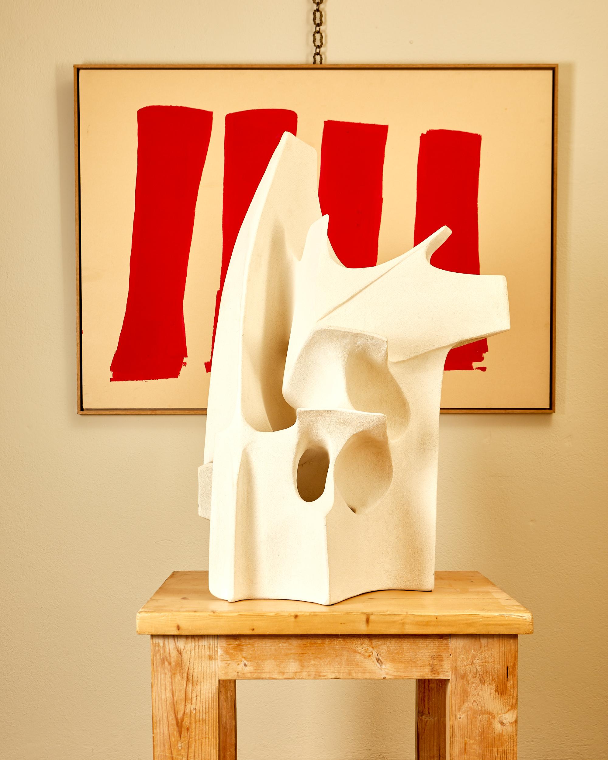 Guy Bareff, sculpture, pièce unique, céramique, signée par le Design/One, circa 2020. en vente 4