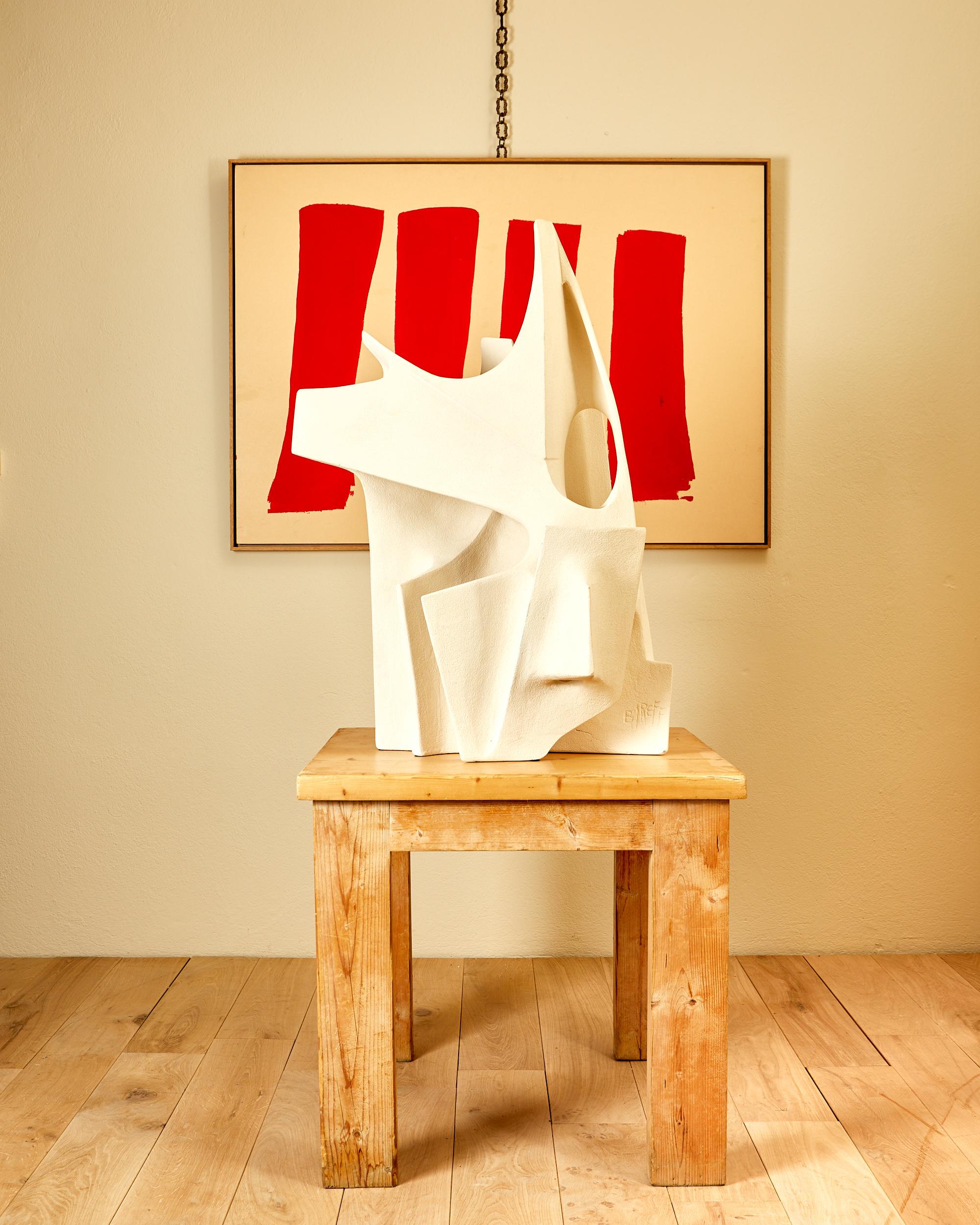 Guy Bareff, sculpture, pièce unique, céramique, signée par le Design/One, circa 2020. en vente 5