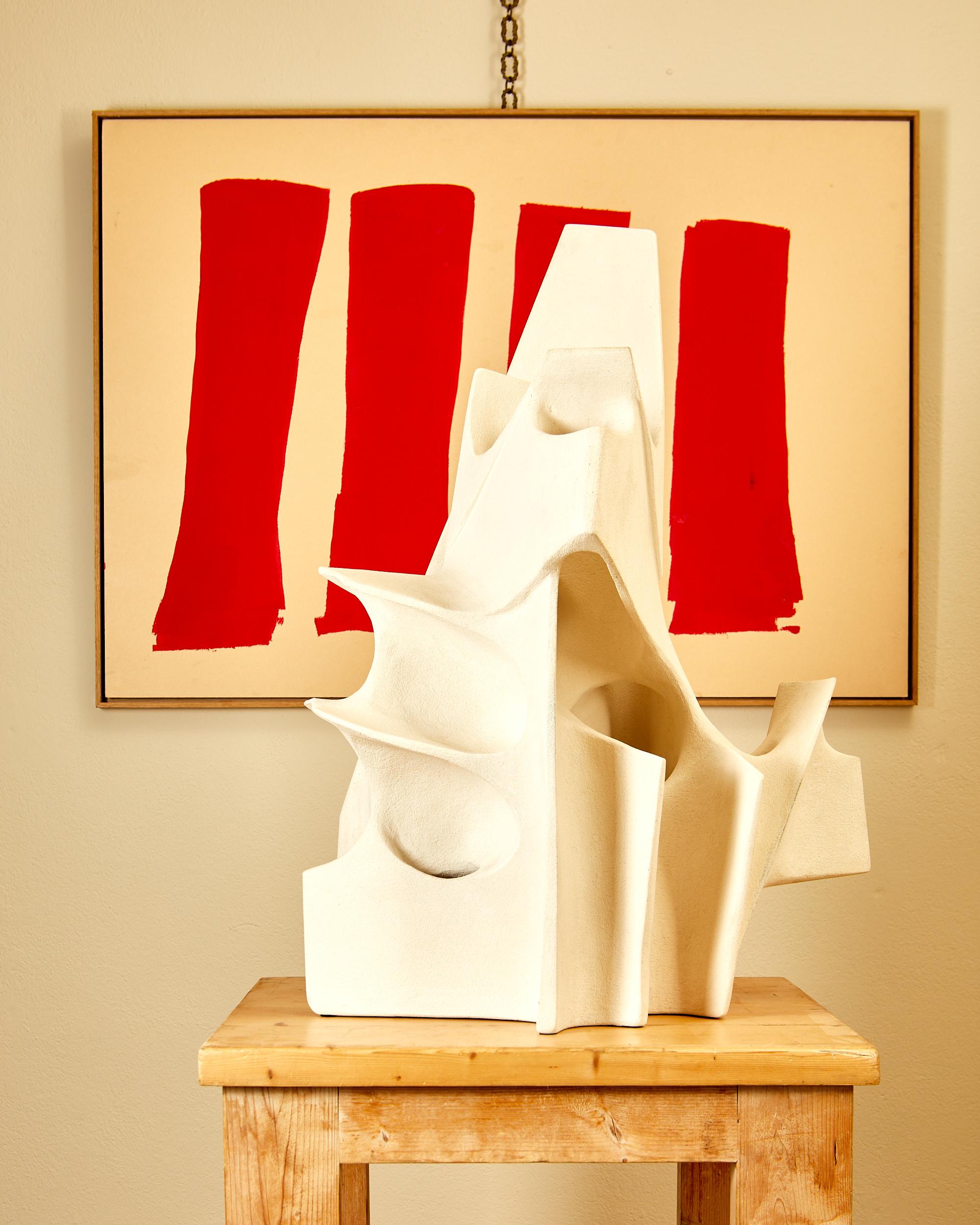 XXIe siècle et contemporain Guy Bareff, sculpture, pièce unique, céramique, signée par le Design/One, circa 2020. en vente