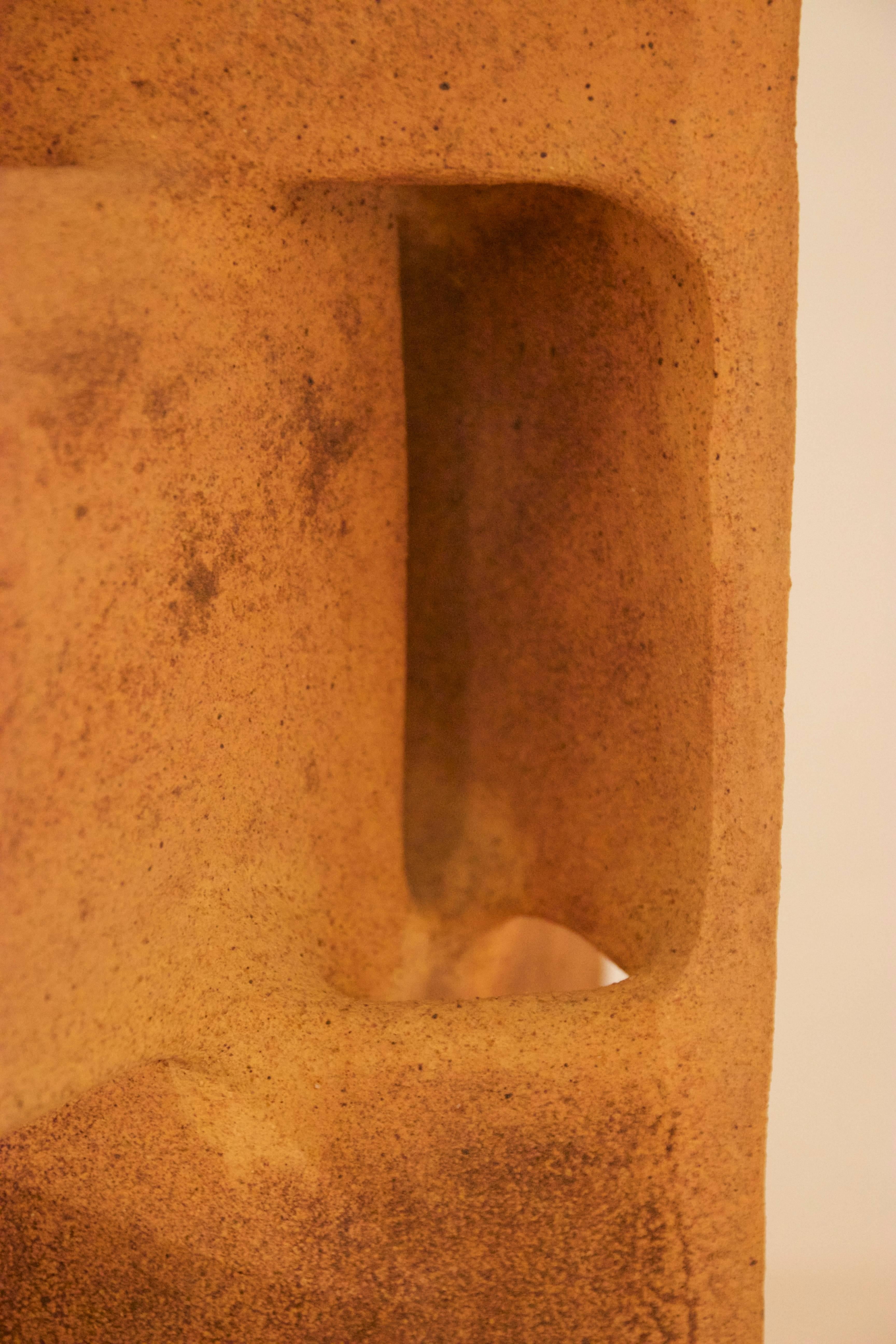 Guy Bareff Table Lamp, Terracotta, circa 2010, France 6