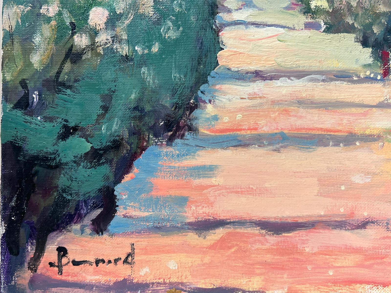 Les Baux de Provence Beautiful French Oil Painting Summer Landscape For Sale 3