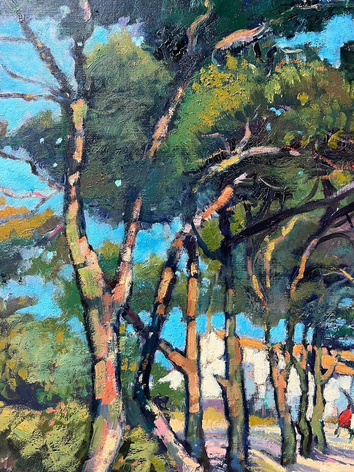 Southern France Summer Scorching Landscape Agde Post Impressionist French Oil  2
