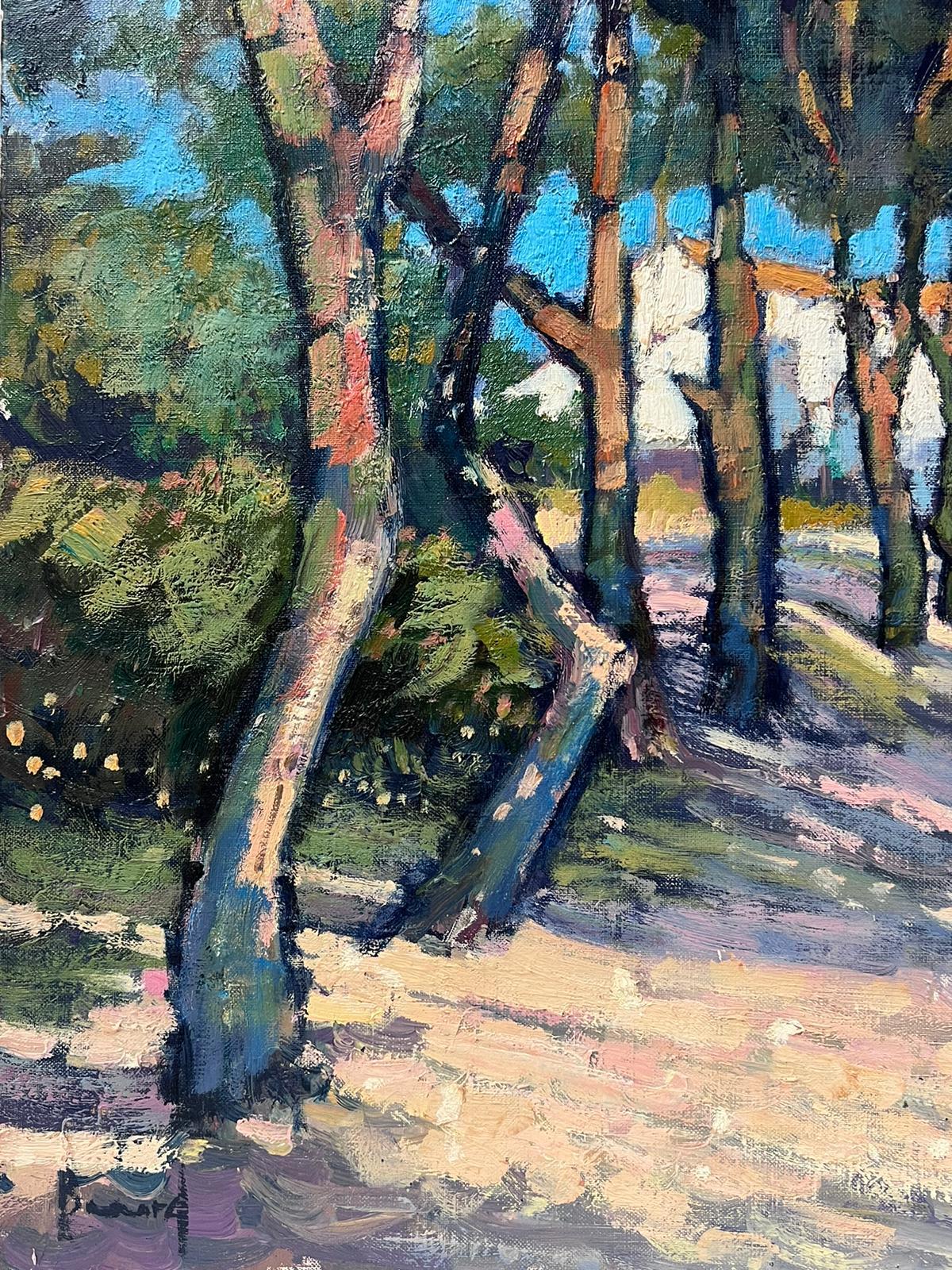 Southern France Summer Scorching Landscape Agde Post Impressionist French Oil  1