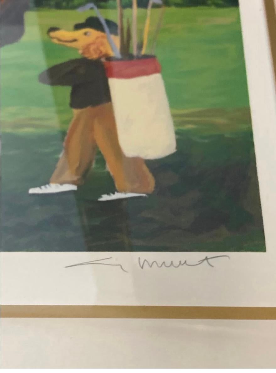 Si tratta di una serigrafia di Guy Buffet firmata e numerata 