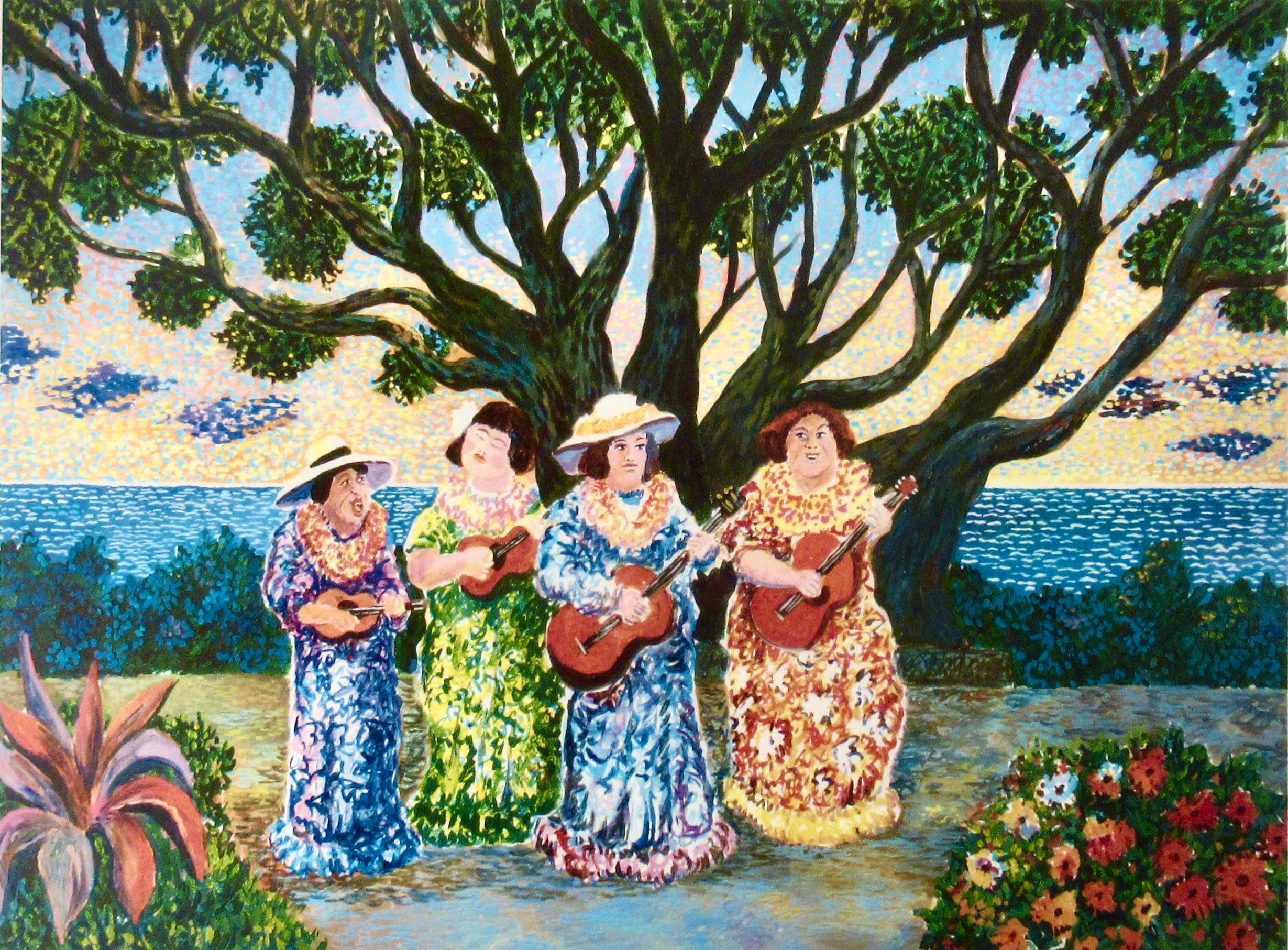 Aloha - Modern Print by Guy Buffet