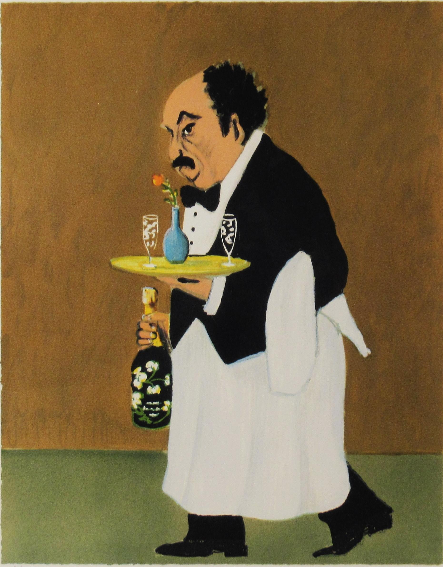 Cafe Garcon de Cafe I - Print de Guy Buffet