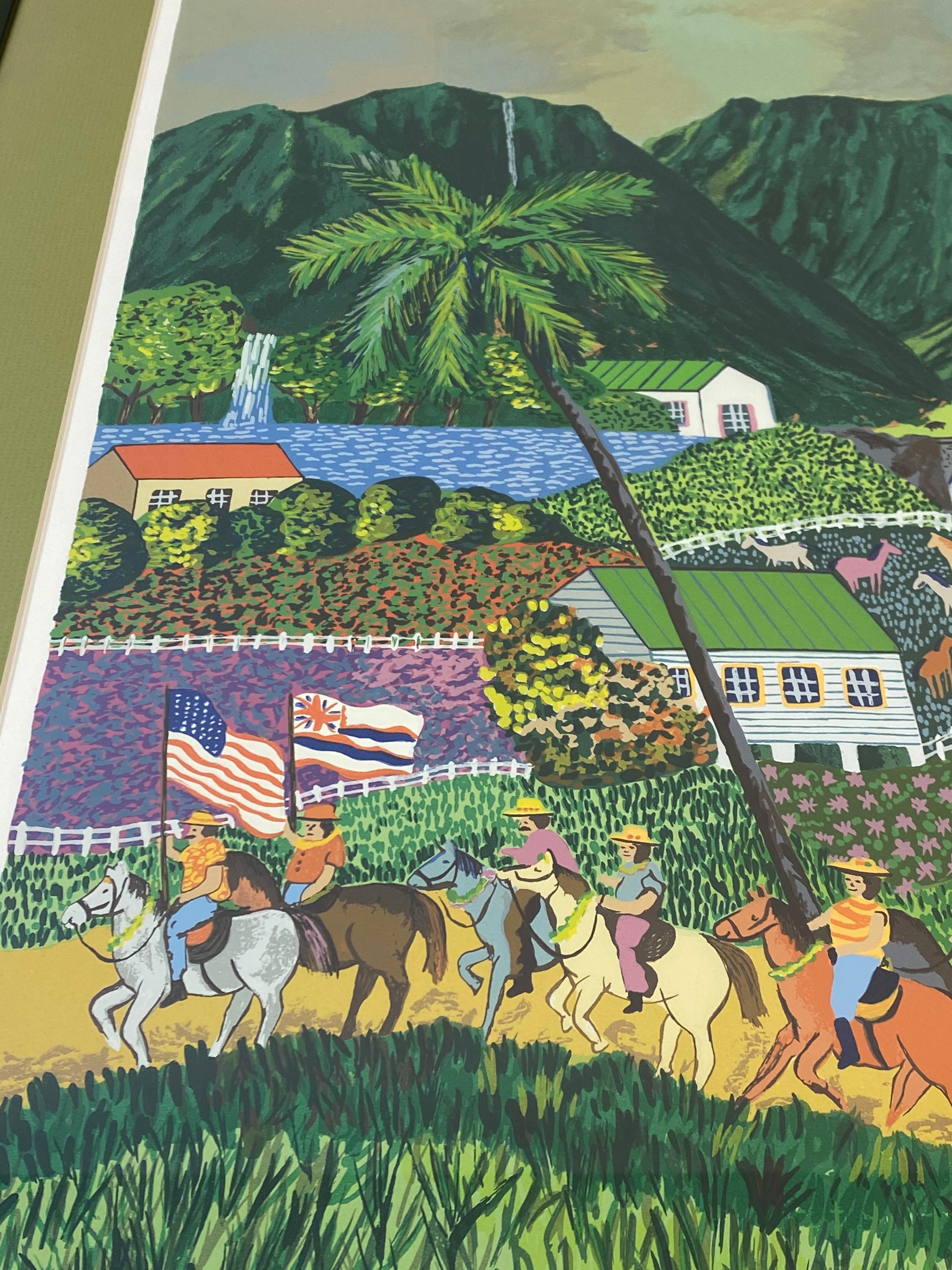 Guy Buffet Limited Edition Hawaii Lithograph C.1990s 3