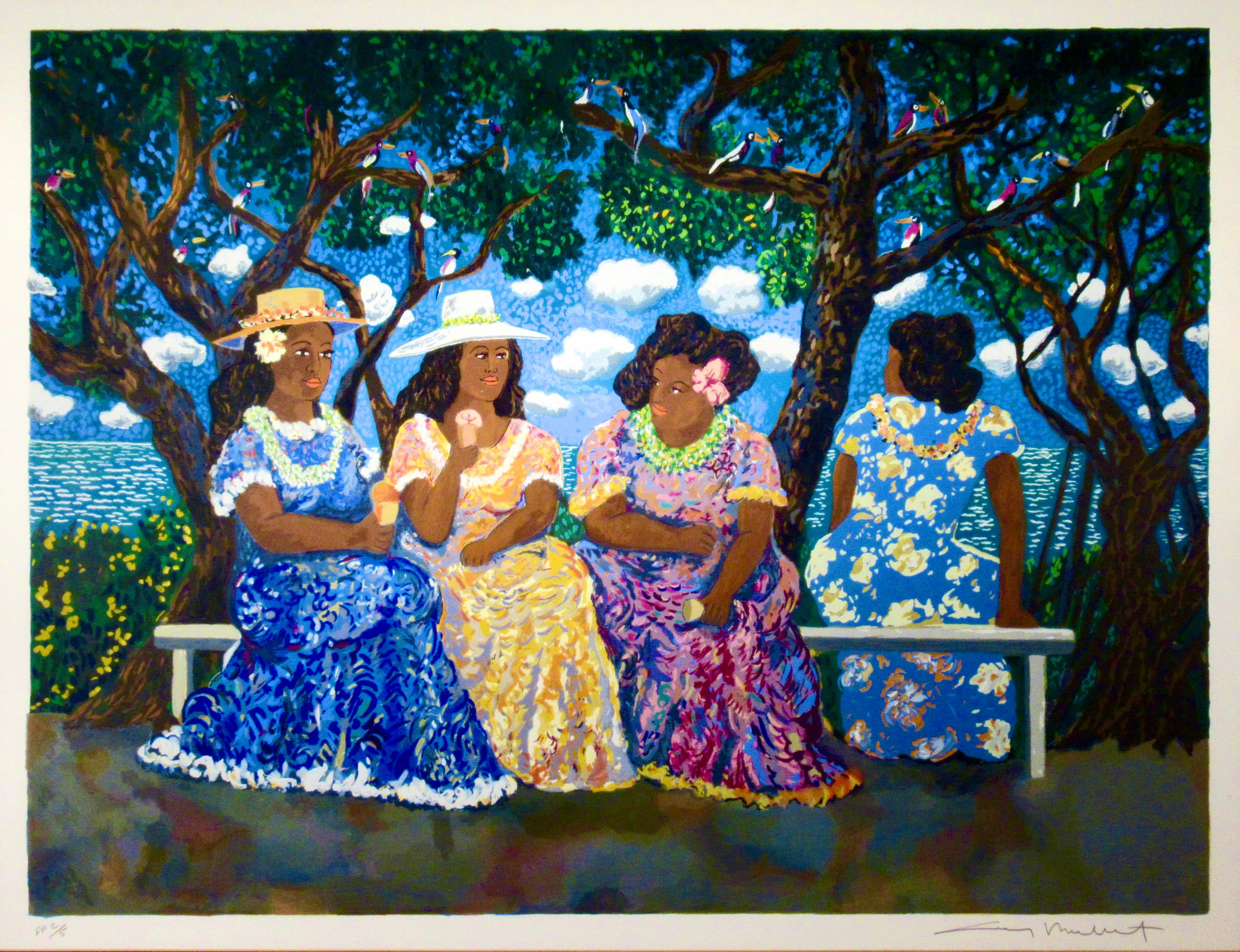 Glace rasée d'Honolulu - Print de Guy Buffet