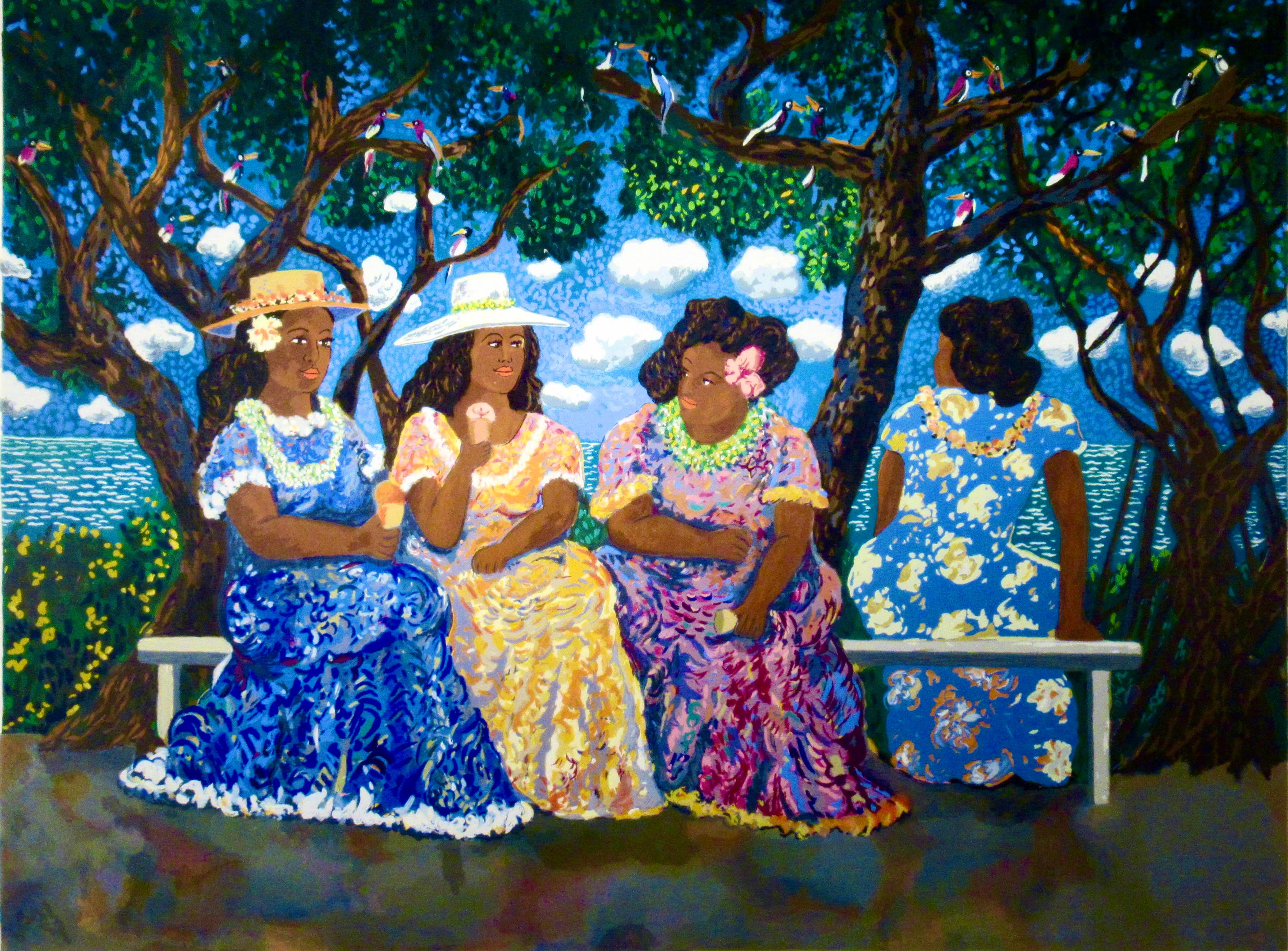 Glace rasée d'Honolulu - Moderne Print par Guy Buffet