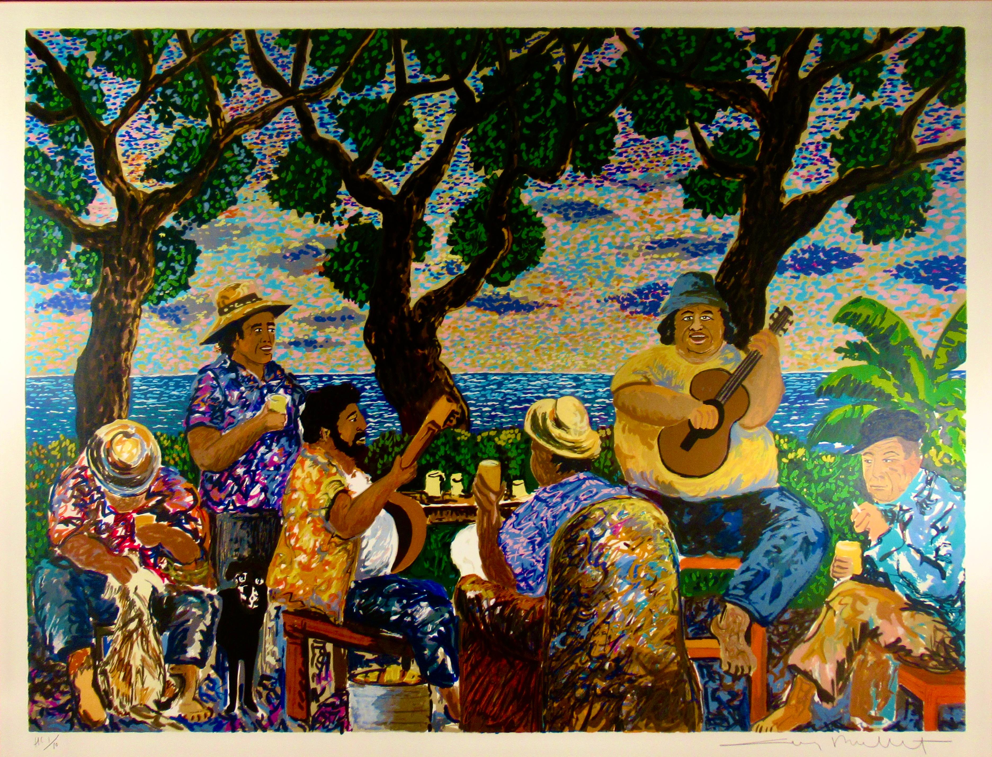 Pau Hana - Print by Guy Buffet