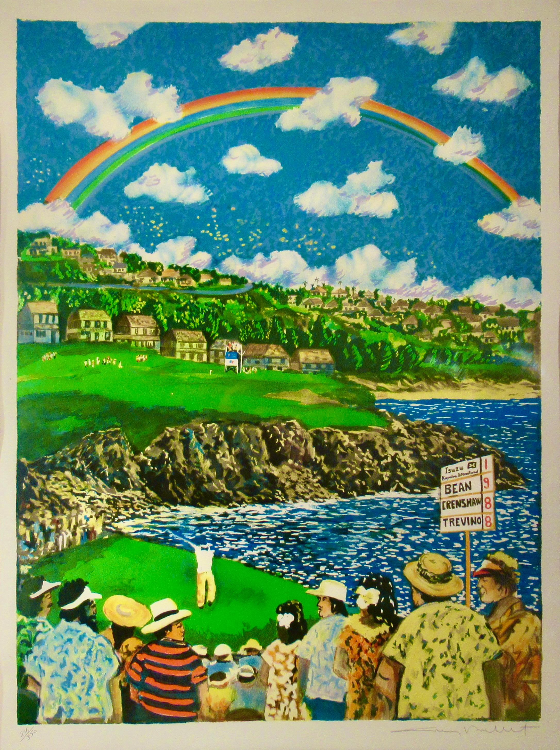 The Fifth Hole (Kapalua Resort Hawaii) - Print de Guy Buffet