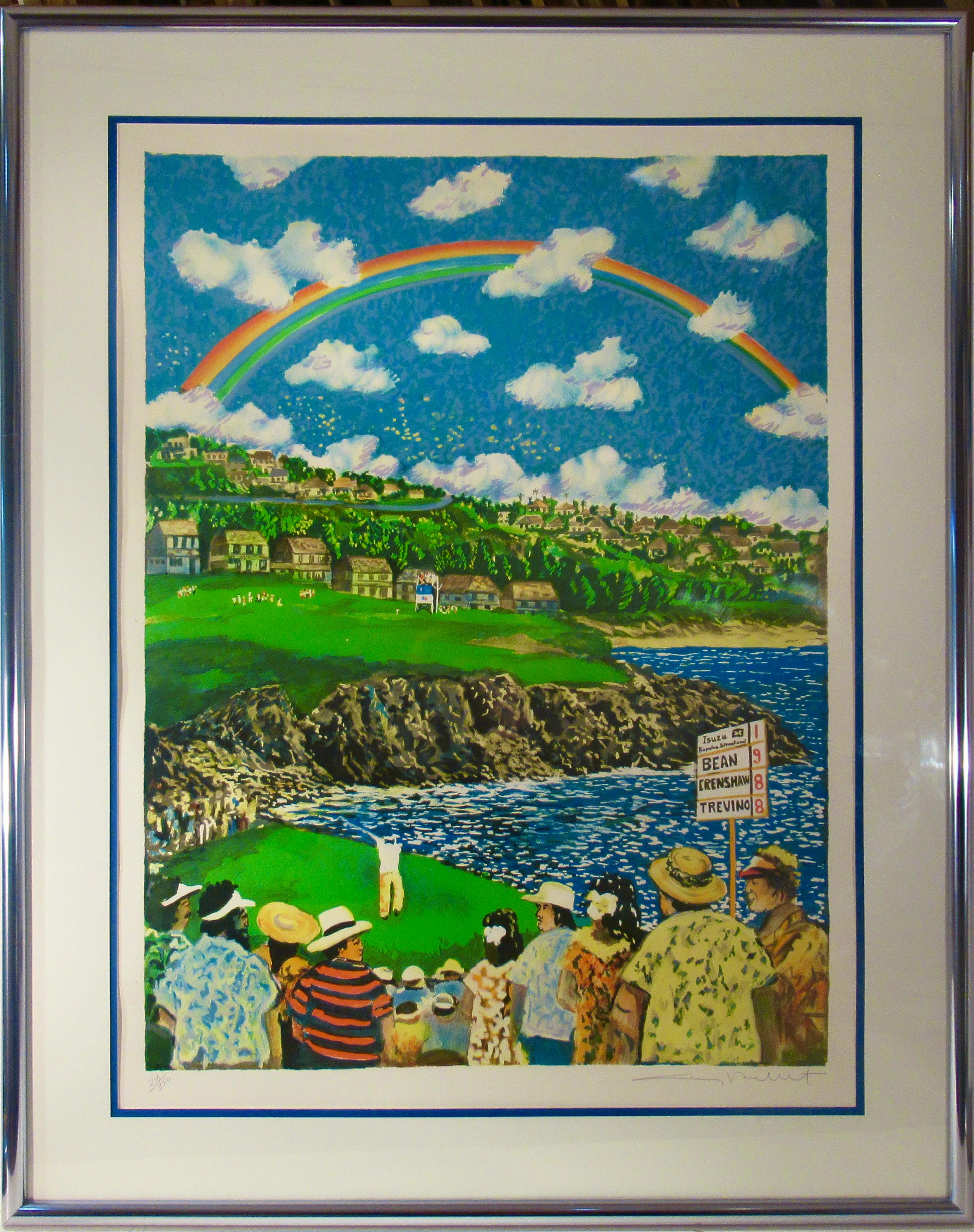 Landscape Print Guy Buffet - The Fifth Hole (Kapalua Resort Hawaii)
