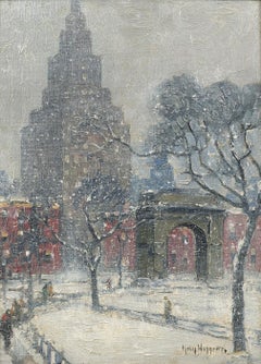 Washington Square, Winter, New York