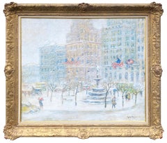 Winter at the Plaza (from 58th St.)