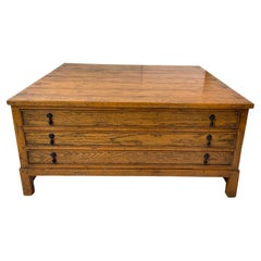 Guy Chaddock Clarence Collection Map / Architectural Prints Coffee Table
