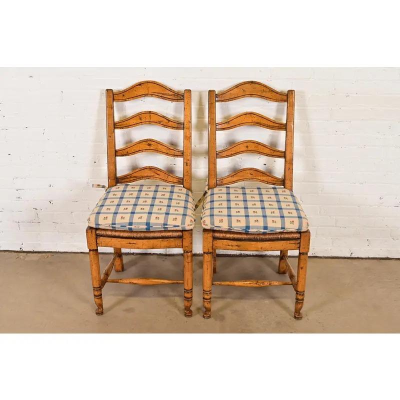 Rustico Guy Chaddock - Sedie rustiche da salotto o da pranzo, coppia in vendita