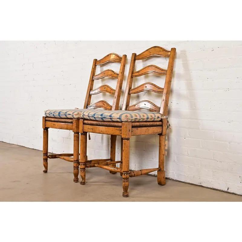 Americano Guy Chaddock - Sedie rustiche da salotto o da pranzo, coppia in vendita