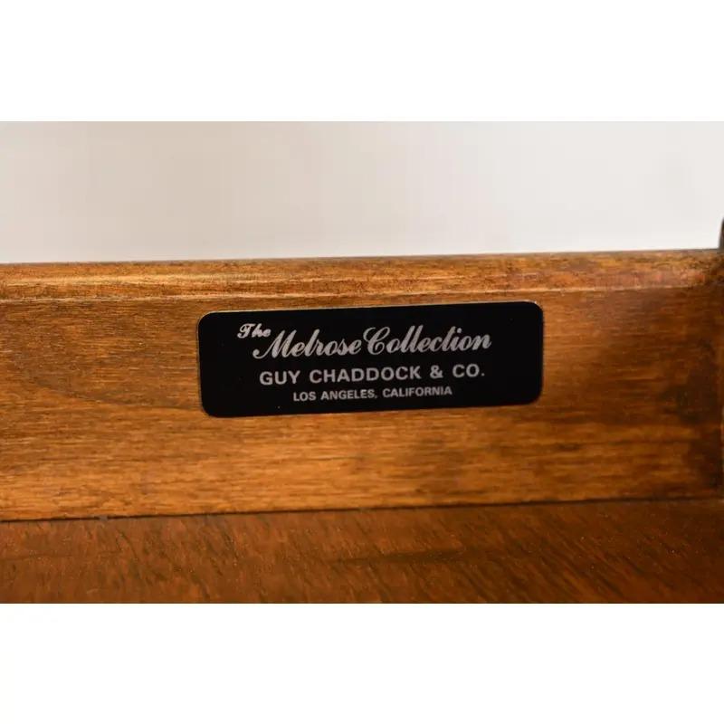 Guy Chaddock Gustavian Slant-Front Maple Secretary Desk For Sale 7