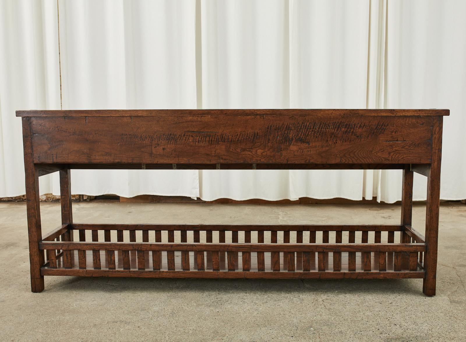 Guy Chaddock Oak Sideboard Server or Console Table 10