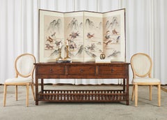 Guy Chaddock Oak Sideboard Server or Console Table