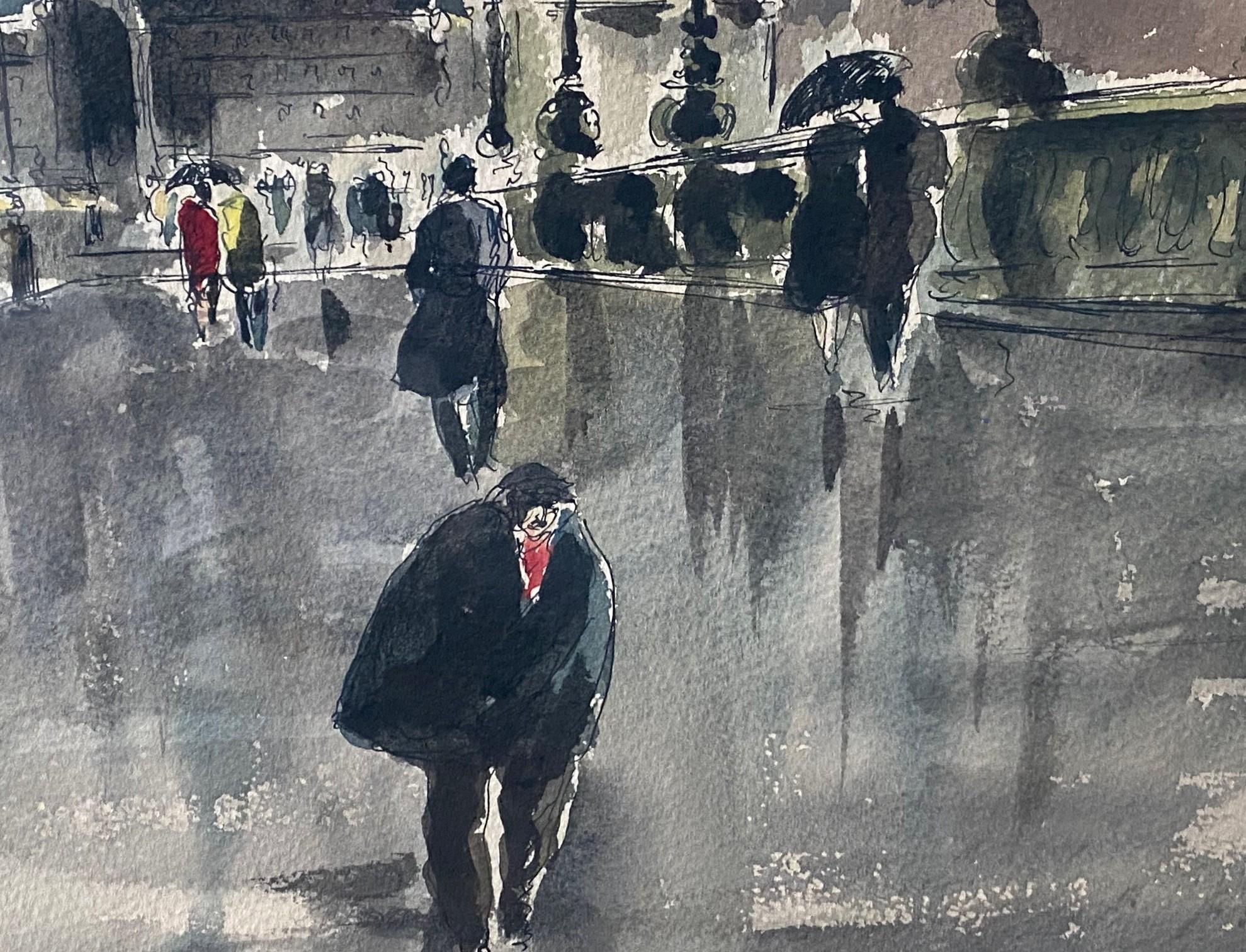 Guy de Neyrac Signiert Französisch Impressionistische Gemälde Pont Alexandre III, Paris im Angebot 1