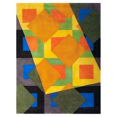 Guy de Rougemont, Lumière d'angle Tapis à poils épais 53, Artcurial, France, 1989