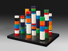 Sculpture colonnes de table / Guy de Rougemont
