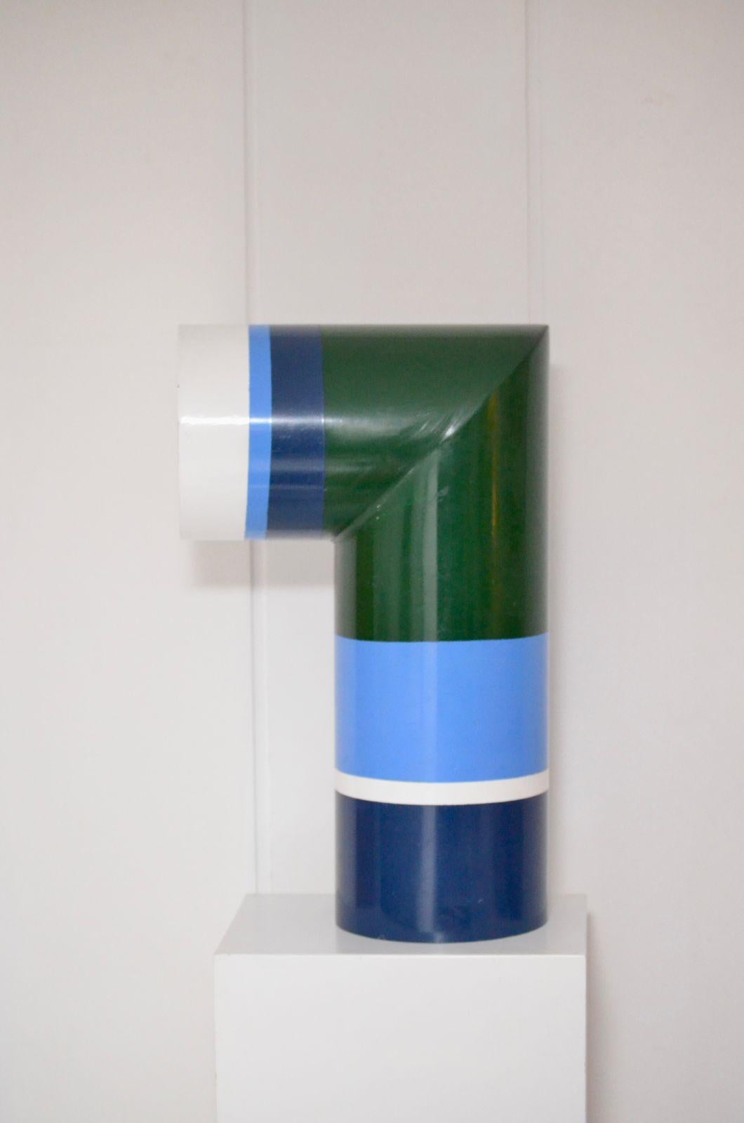 Mid-Century Modern Guy de Rougemont Sans titre, 1970. Pièce unique en PVC laqué en vente