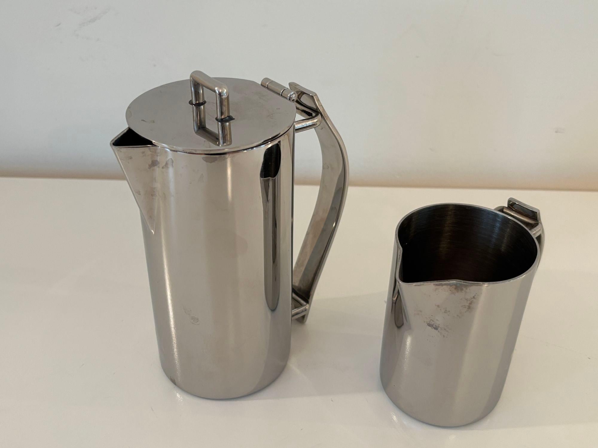 Guy Degrenne Paris Newport Couchtisch und Milchkännchen- und Milchkännchen-Set, Art déco-inspiriert im Angebot 12