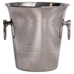 Guy Degrenne Silver Plate Champagne Bucket, Campana Urn, 20th Century