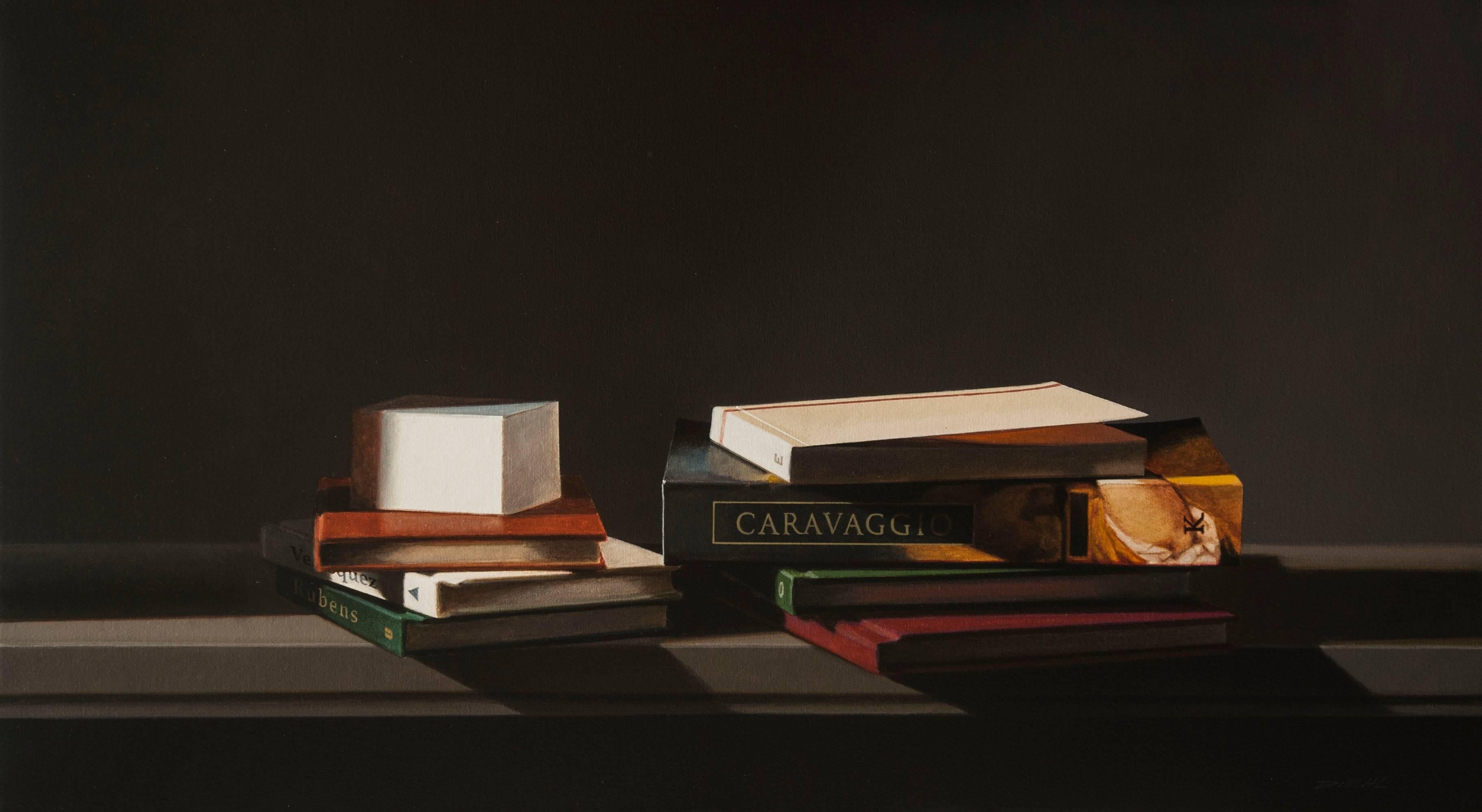 Guy Diehl Still-Life Painting - Still Life with Caravaggio