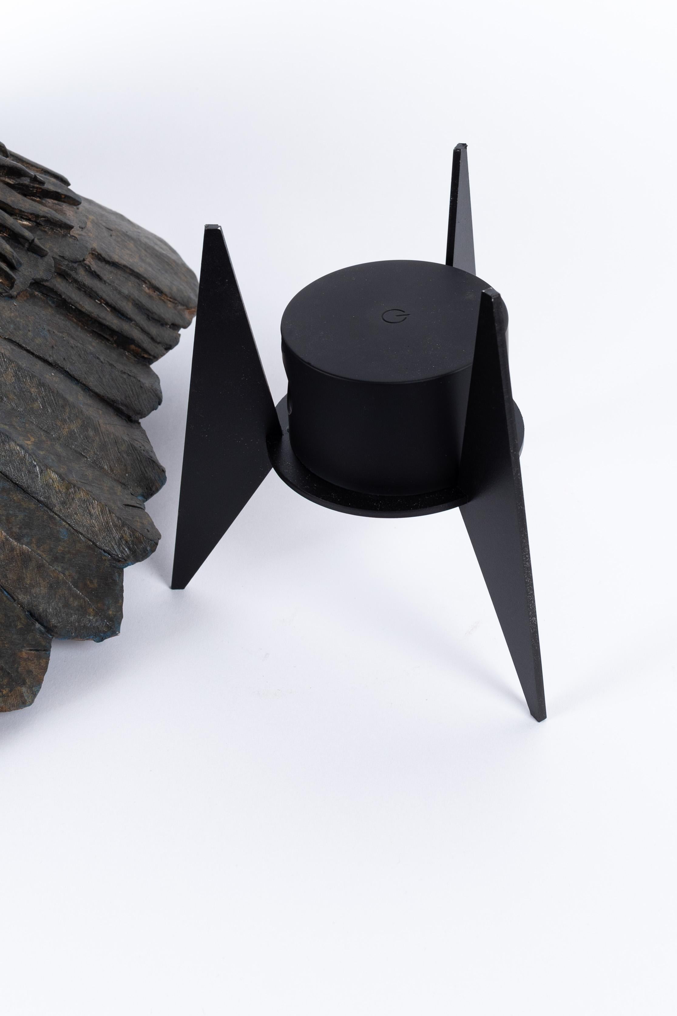 Polyester sculpture of wings in a circle, called 'Meditation'. This is 1/8. 