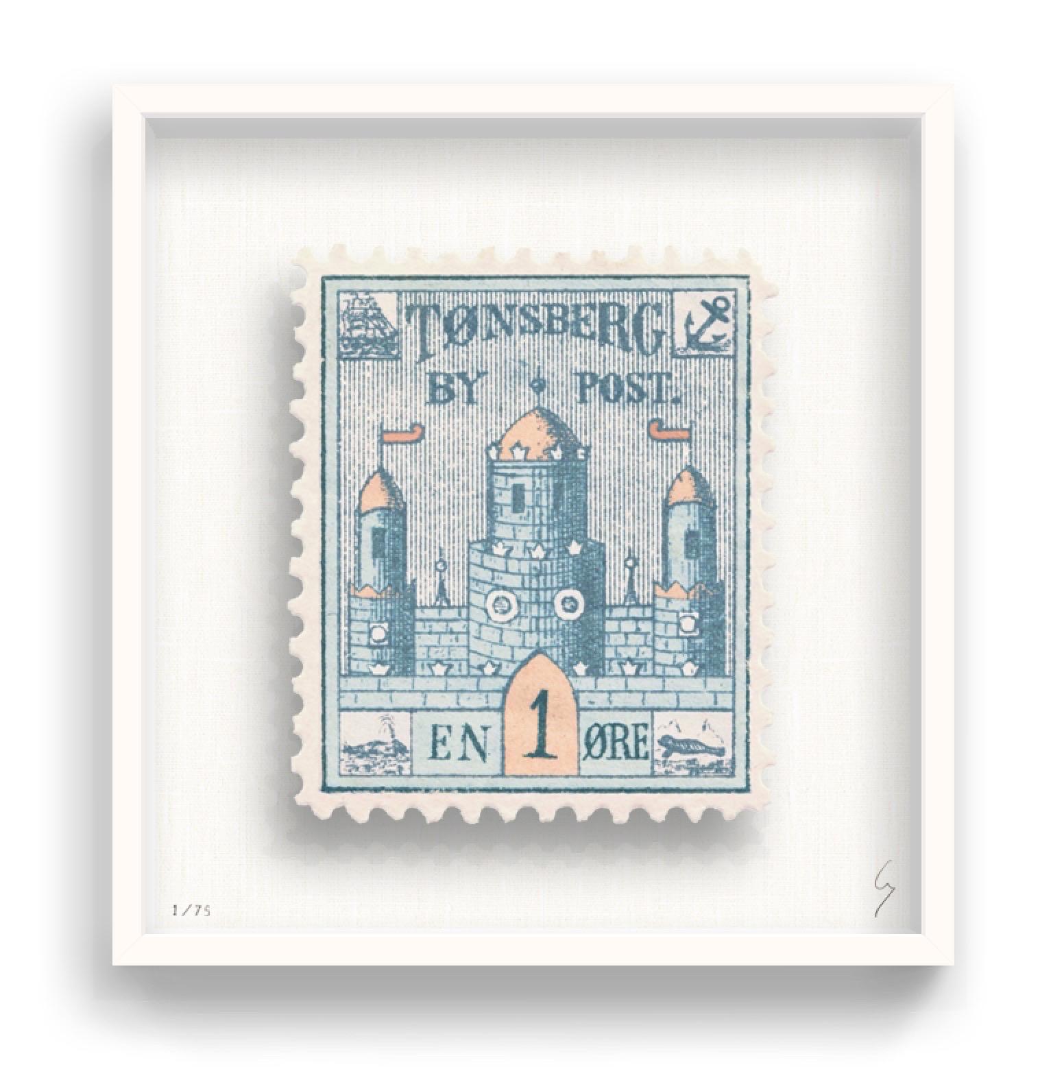 Guy Gee, Norway (medium)

Hand-engraved print on 350gsm on G.F Smith card
31 x 35 cm (12 1/5 x 13 4/5)
Frame included 
Edition of 75 

Each artwork by Guy had been digitally reimagined from an original postage stamp. Cut out and finished by hand,