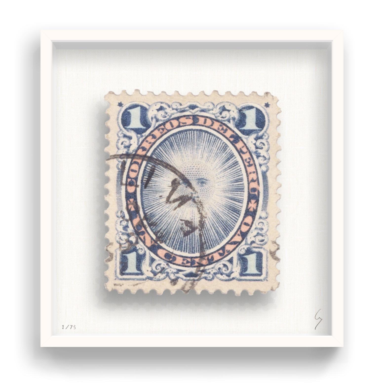 Guy Gee, Peru (medium)

Hand-engraved print on 350gsm on G.F Smith card
31 x 35 cm (12 1/5 x 13 4/5)
Frame included 
Edition of 75 

Each artwork by Guy had been digitally reimagined from an original postage stamp. Cut out and finished by hand, the