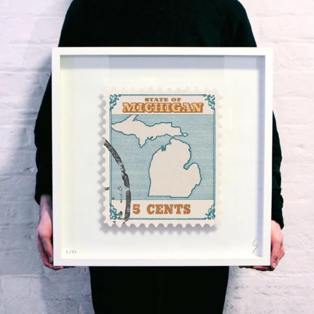 Michigan - Contemporary Print by Guy Gee