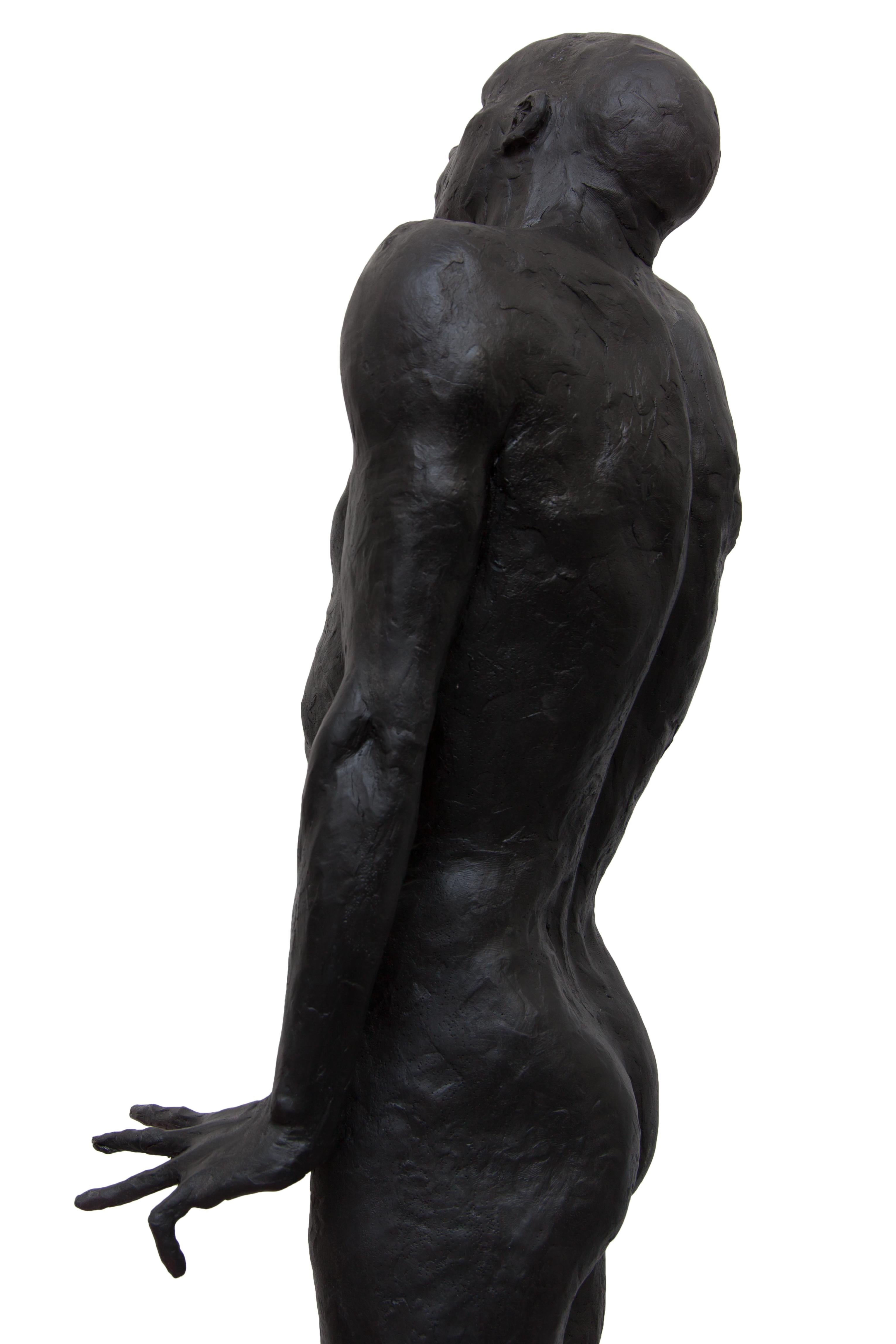 Seven Million and Counting (Sculpture 1) - Contemporary bronze sculpture  For Sale 1